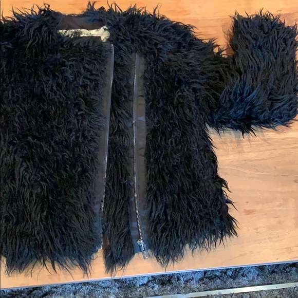 Zadig $ Voltaire black Faux Fur jacket - Picture 5 of 6